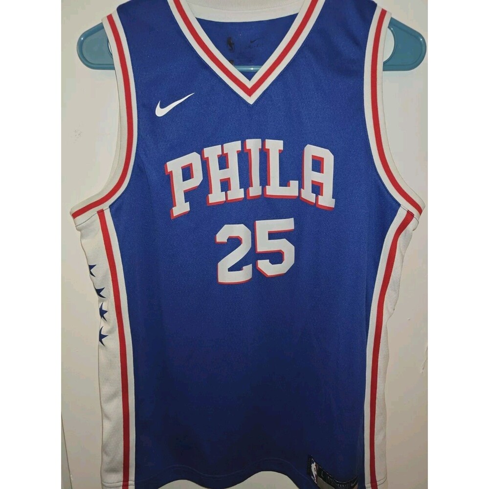 Nike Ben Simmons Philadelphia 76ers Sixers #25 Jersey Swingman - Youth Large
